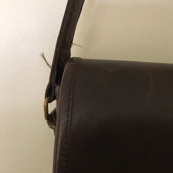 Vintage leather Coach bag - Picture 5 of 9